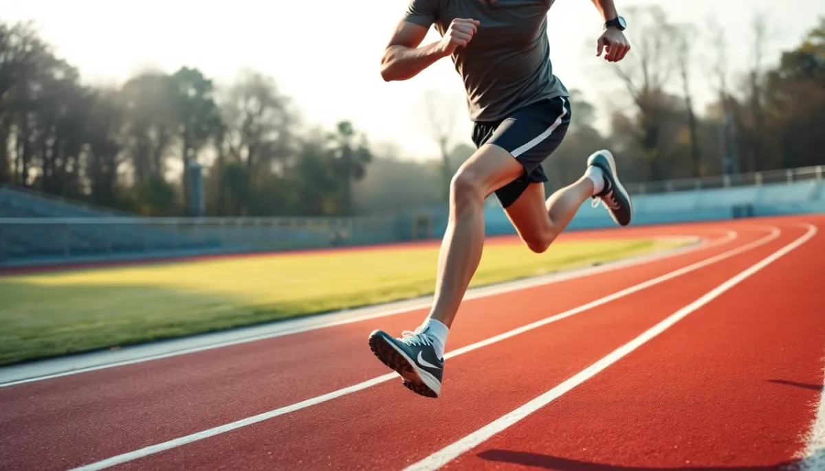 Séance de fractionné sur piste pour développer la VMA dans un plan 10 km sub-40