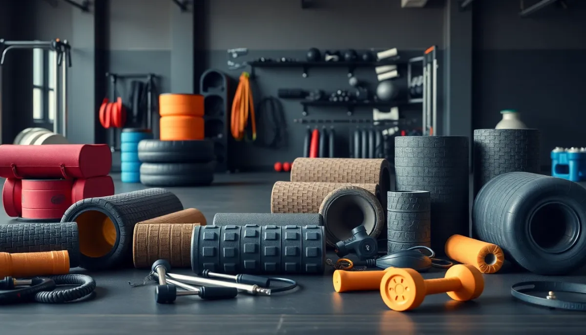 Équipement de récupération et d'entraînement professionnel représentant les coûts cachés des triathlètes