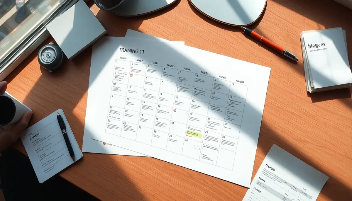 Calendrier de qualification et planning d'entraînement pour la préparation à Kona